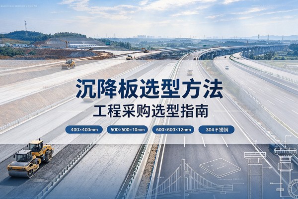 荔浦沉降板选择方法