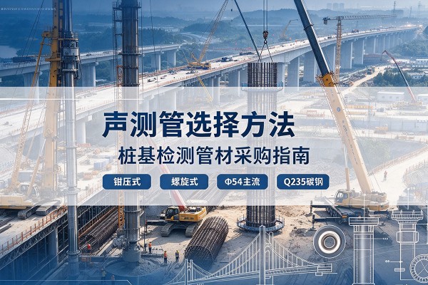 荔浦声测管选型标准
