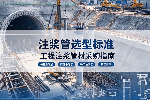 荔浦注浆管选型标准