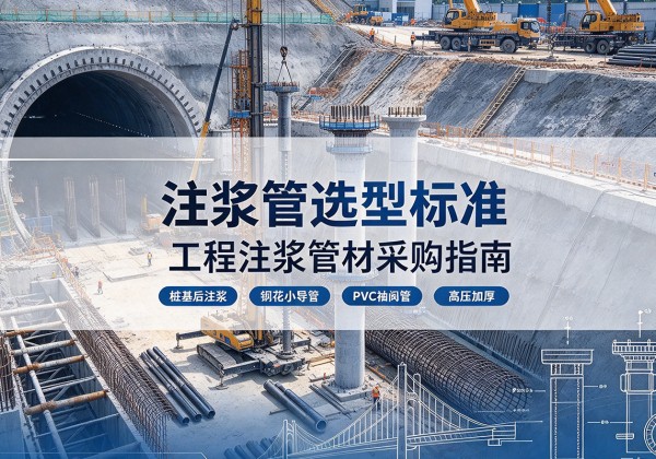 荔浦注浆管选型标准